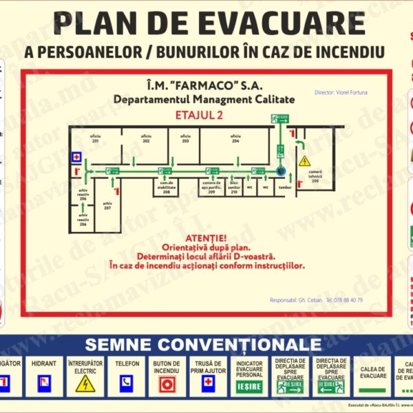 Planuri De Evacuare Reclama Vizuala